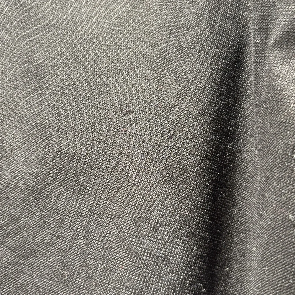 Mens Unbranded Black Dress Pants No Tags Or Size 5-Pockets Zip Belt Loops
